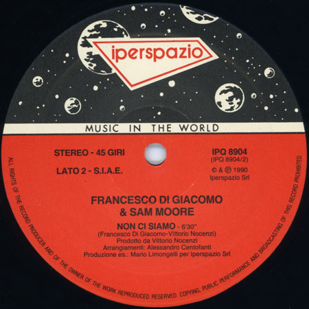 francesco di giacomo and sam moore 45 rpm hey joe label 2